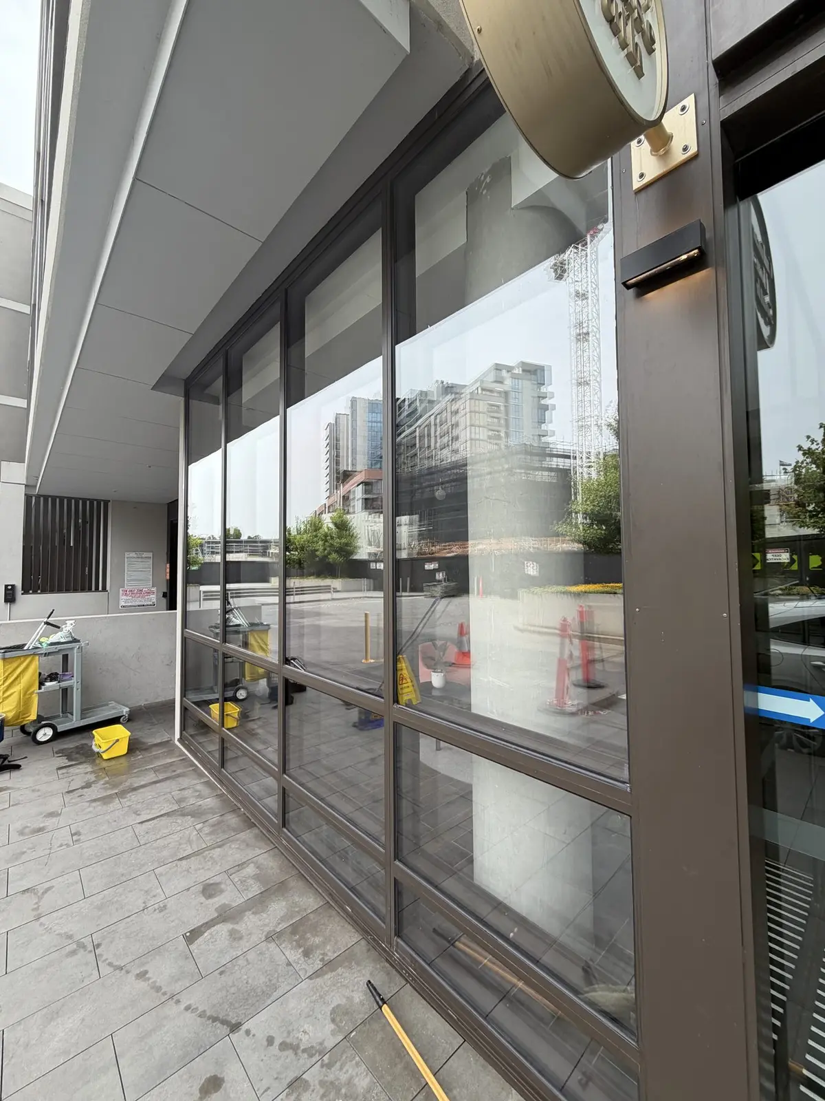 Premium building common area with polished floor
